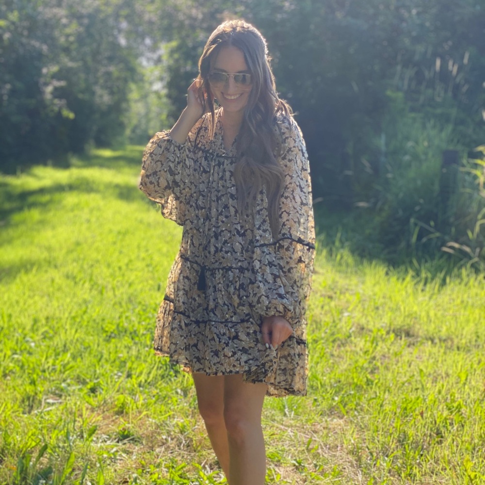 Free People Ruffled Tiered Sundress